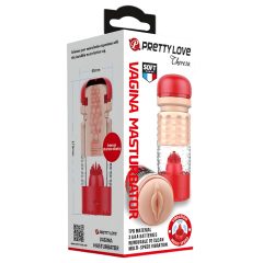 Pretty Love Emily - umělá vagína masturbátor (červená)