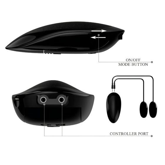 Crazy Bull - realistický vibrační masturbátor zadeček - tělová barva