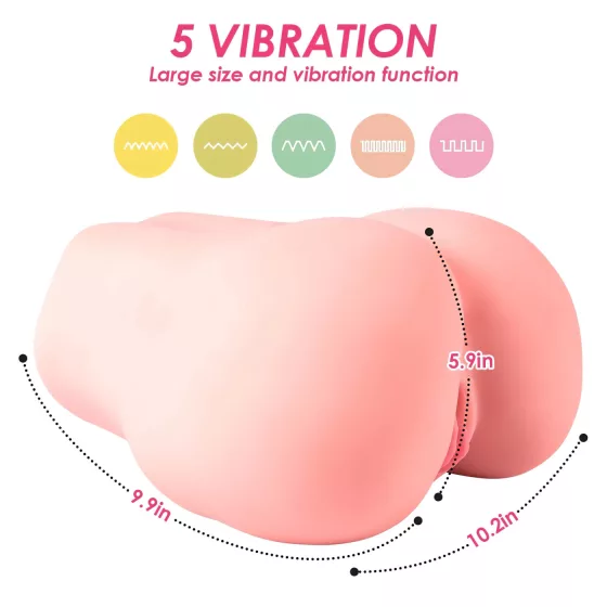 Vibeconnect - chytrý masturbátor torzo - realistický - naturální