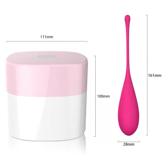Sex HD Eggs - kegel kuličky sada 6 ks - růžové