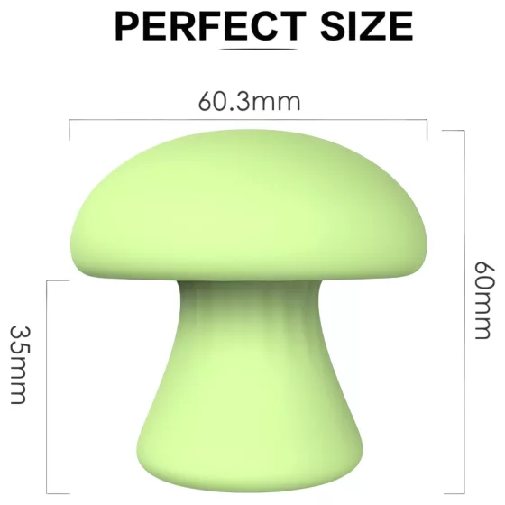 / Magic Mushroom - akumulátorový vibrátor na obličej (zelený)