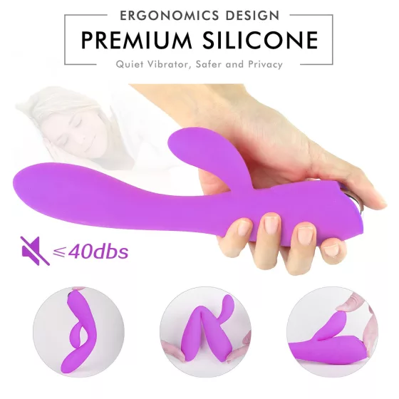 Sex HD Muses - vibrátor na baterii - vodotěsný - fialový