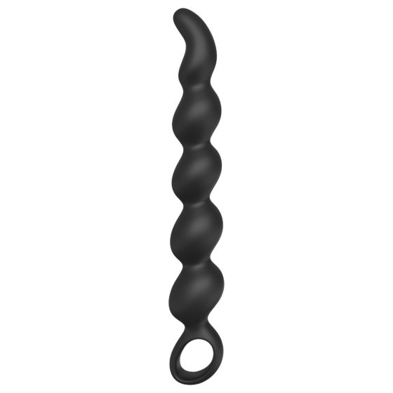 Sex HD Steven - anální dildo s perlami (černé)