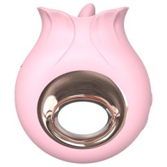Sex HD French Kiss – lízací vibrátor (růžový)