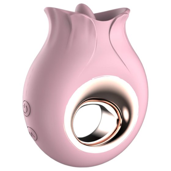 Sex HD French Kiss – lízací vibrátor (růžový)