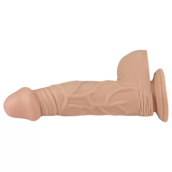 Lovetoy Real Extreme - dildo s přísavkou - 23 cm (přírodní)
