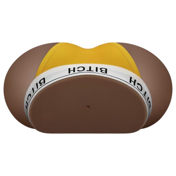 Lovetoy Streetgirl's 12 - umělá vagína torzo s tangy (tmavě přírodní)