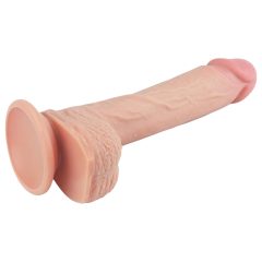   Lovetoy Nature Cock - realistické dildo s přísavkou - 21 cm (přírodní)