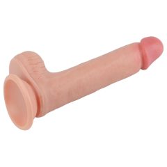   Lovetoy Nature Cock - dvouvrstvé realistické dildo - 20 cm (přírodní)