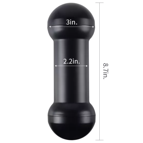 Lovetoy - masturbátor vagina a anus - realistický - tělová barva