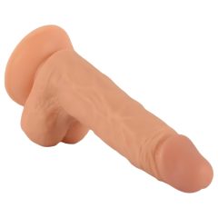   Pan Drzost - realistické dildo s přísavkou - 19cm (přírodní)