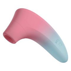   LOVENSE Tenera 2 - chytrý voděodolný stimulátor klitorisu se vzduchovou vlnou (modro-růžový)