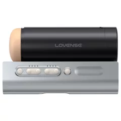   Lovense Solace Pro - aplikací ovládaný přirážecí masturbátor pro muže (černý)