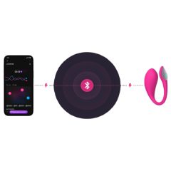 LOVENSE Lush 4 - chytré vibrační vajíčko (růžové)