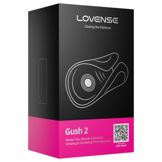 Lovense Gush 2 - vibrátor na žalud - silikon - tyrkysový