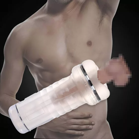 Tracy's Dog Crystal - realistický masturbátor vagína - průhledný
