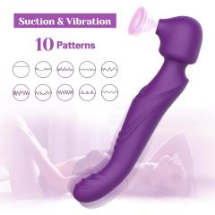   Tracy's Dog Wand - pulzující masážní vibrátor (fialový)