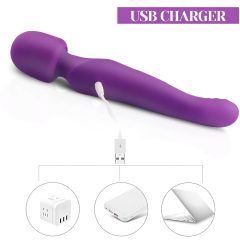   Tracy's Dog Wand - pulzující masážní vibrátor (fialový)
