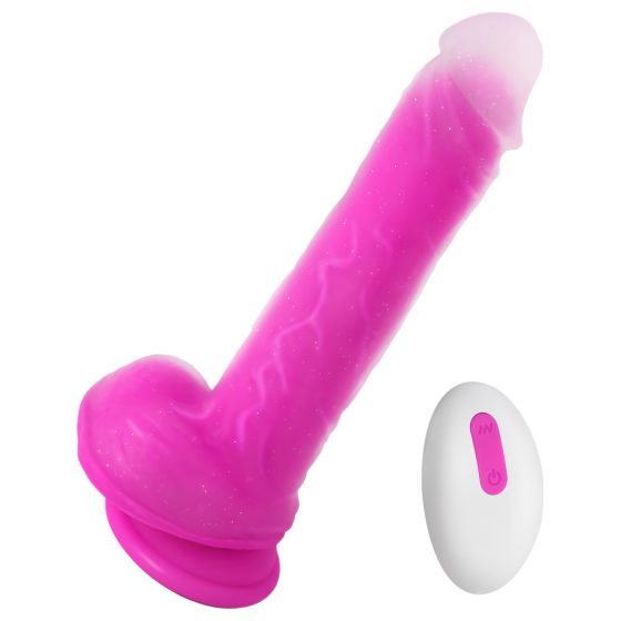 Tracy's Dog Jelivoy-Mid - realistický vibrátor - 20 cm (růžový)