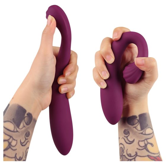 Tracy's Dog OG 3 - G-bodový vibrátor s klitorální stimulací (fialová)
