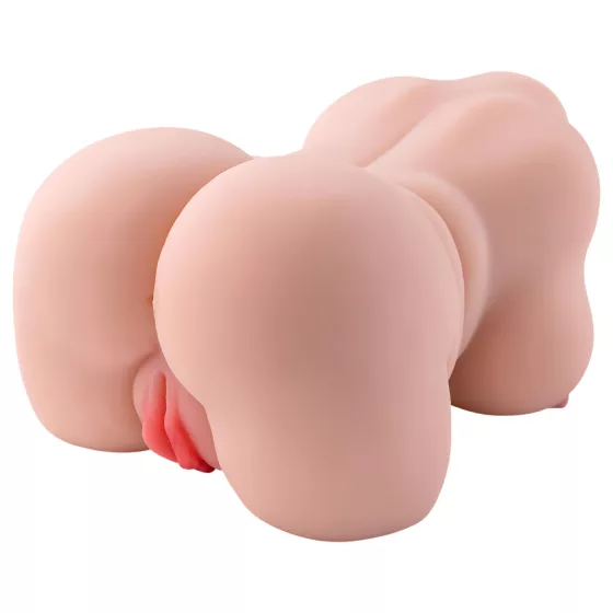 Lonely - realistický vibrační torso masturbátor - tělová barva