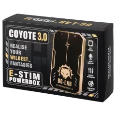   DG-LAB Coyote 3.0 - dvoukanálový ovladač elektrostimulace (černý)