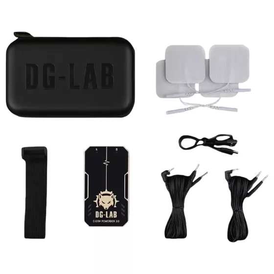 DG-LAB Coyote 3.0 - dvoukanálový ovladač elektrostimulace (černý)