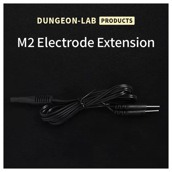 DG-LAB - prodlužovací a rozbočovací kabel pro 2mm elektrodu (černý)