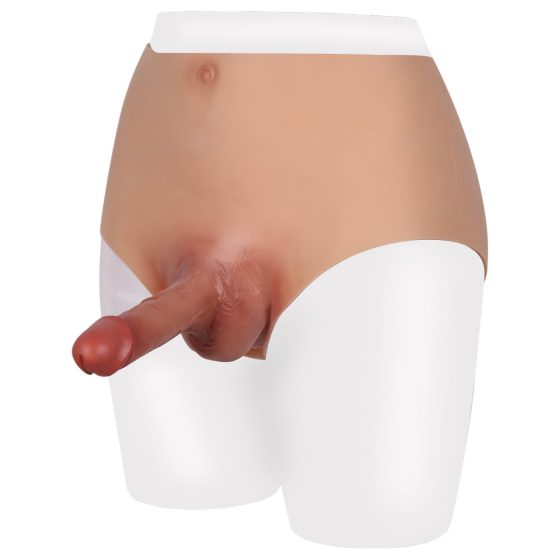 Dreamtoys realistický strap-on penis (přírodní)