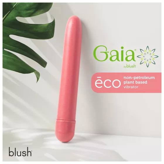Gaia - vibrátor - ekologický, velký - růžový
