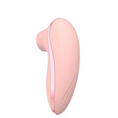   / Vibeconnect - dobíjecí vzduchový vlnový stimulátor klitorisu s ohřívačem (broskvový)
