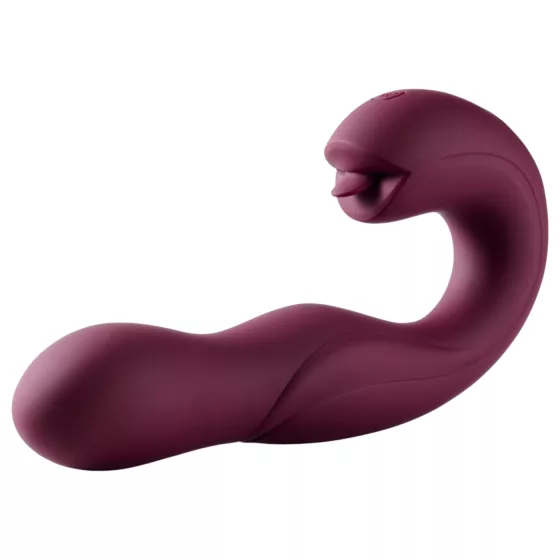 Honey Play Box Joi - rotační G-bod vibrátor s lízátkem - fialový