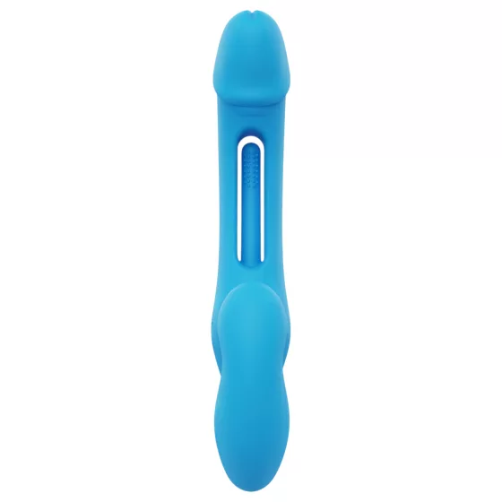 Honey Play Box Harmony Duo - Appem řízený nasazovací lízací vibrátor (modrý)