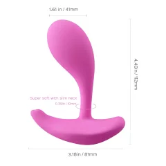   Honey Play Box Oly 2 - vibrátor na bod G a klitoris ovládaný aplikací (růžový)