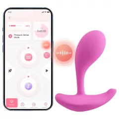   Honey Play Box Oly 2 - vibrátor na bod G a klitoris ovládaný aplikací (růžový)