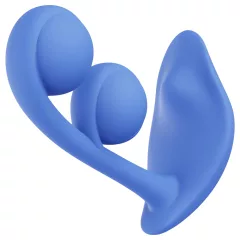  Honey Play Box Melody - App-ovladatelný perličkový 2v1 vibrátor (modrý)
