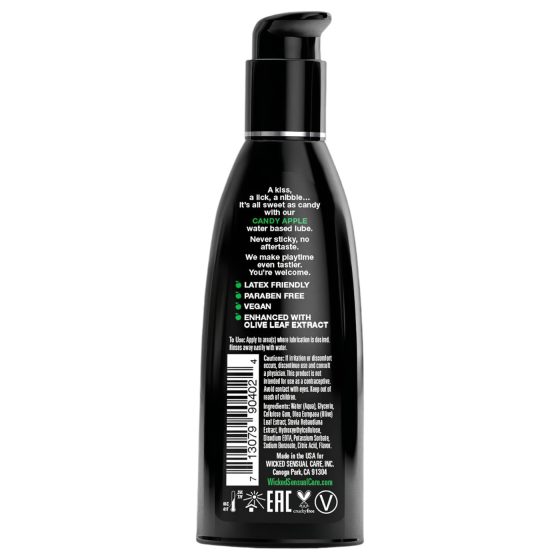 Wicked - lubrikant na vodní bázi - karamelová jablka (60ml)