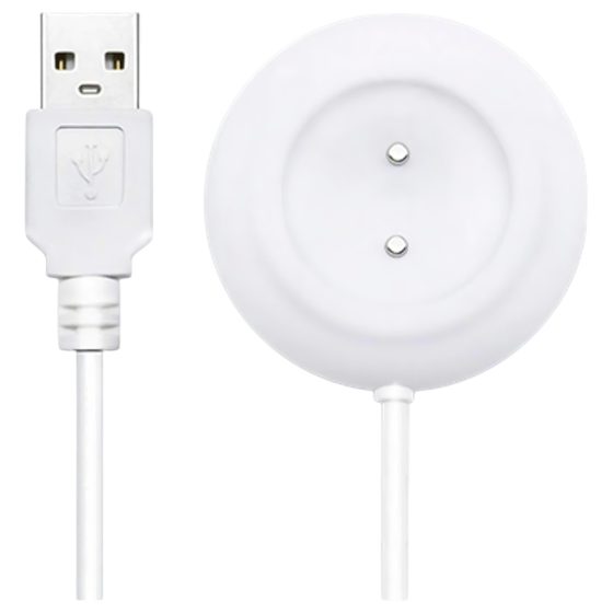 Lovense - USB nabíjecí kabel s magnetem - bílý