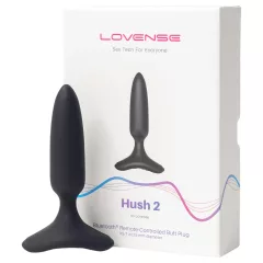   LOVENSE Hush 2 XS - malý anální vibrátor na akumulátor (25 mm) - černý