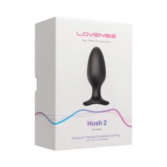   LOVENSE Hush 2 L - dobíjecí malý anální vibrátor (57 mm) - černý