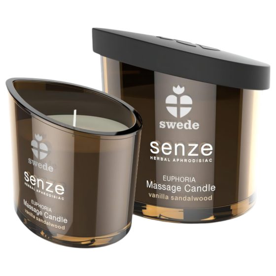 Swede Senze - masážní svíčka - vanilka, santalové dřevo (50 ml)