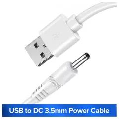 LELO - nabíjecí kabel USB 5V - bílá