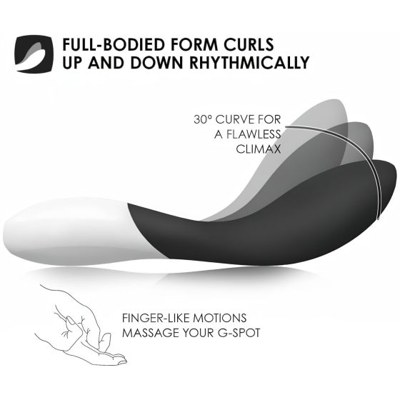 LELO Mona Wave - vibrátor na G-bod - voděodolný - černý