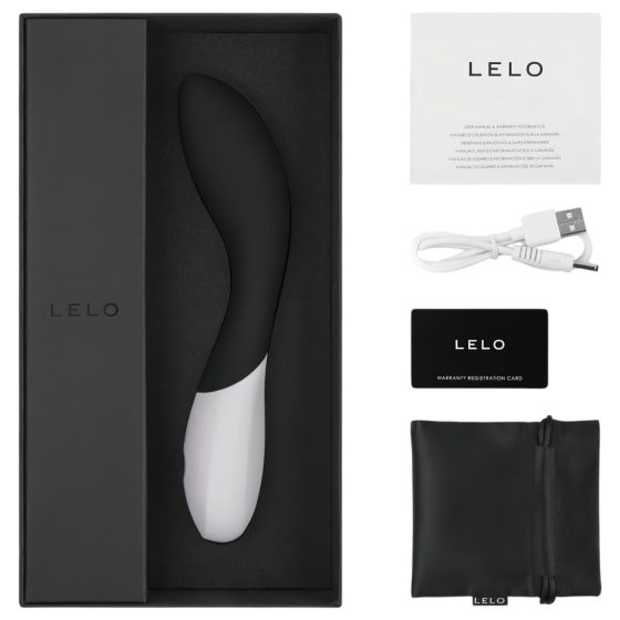 LELO Mona Wave - vibrátor na G-bod - voděodolný - černý
