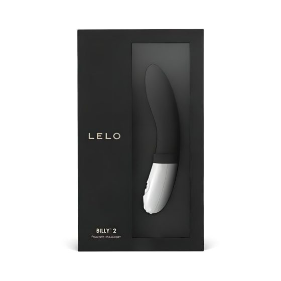 LELO Billy 2 - nabíjecí, vodotěsný anální vibrátor pro muže (černý)