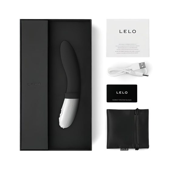 LELO Billy 2 - nabíjecí, vodotěsný anální vibrátor pro muže (černý)