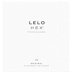 LELO Hex Original - kondomy - extra tenké - 36 ks