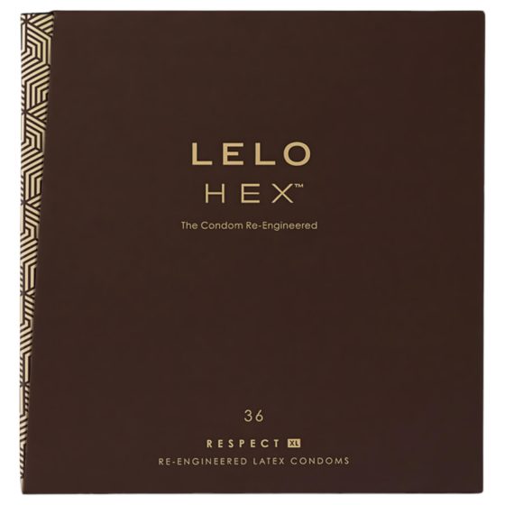LELO Hex Respect XL - luxusní kondomy (36 ks)