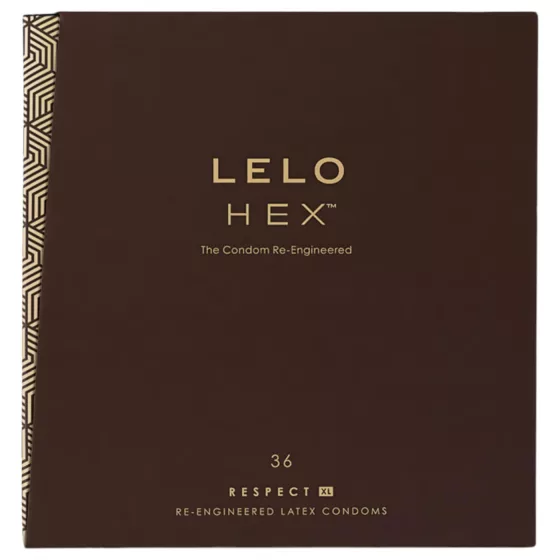 LELO Hex Respect XL - kondomy XL - extra velké - 36 ks