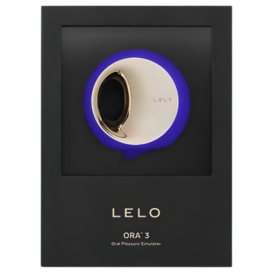 LELO Ora 3 - stimulátor orálního sexu a vibrátor na klitoris - modrý
